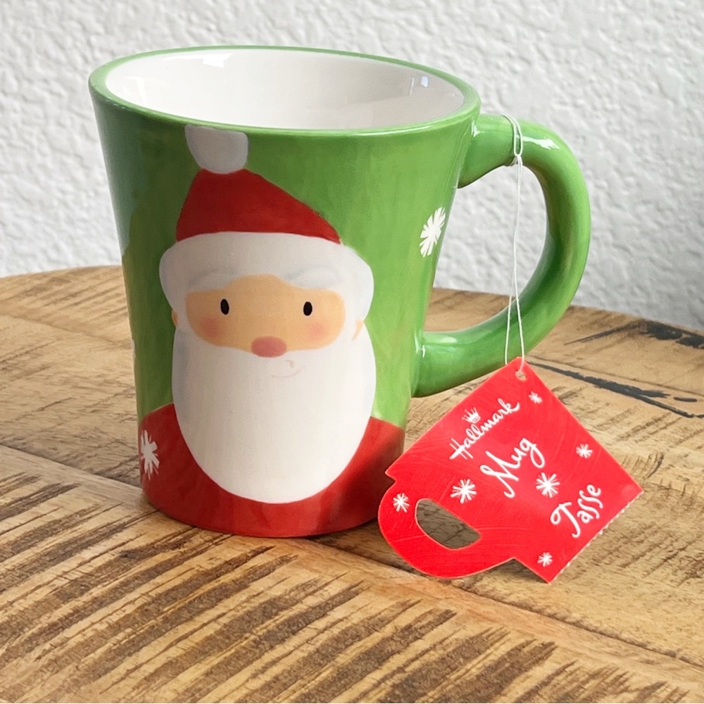 New Hallmark Santa & Co. Christmas Mug in Decorative Holiday Box